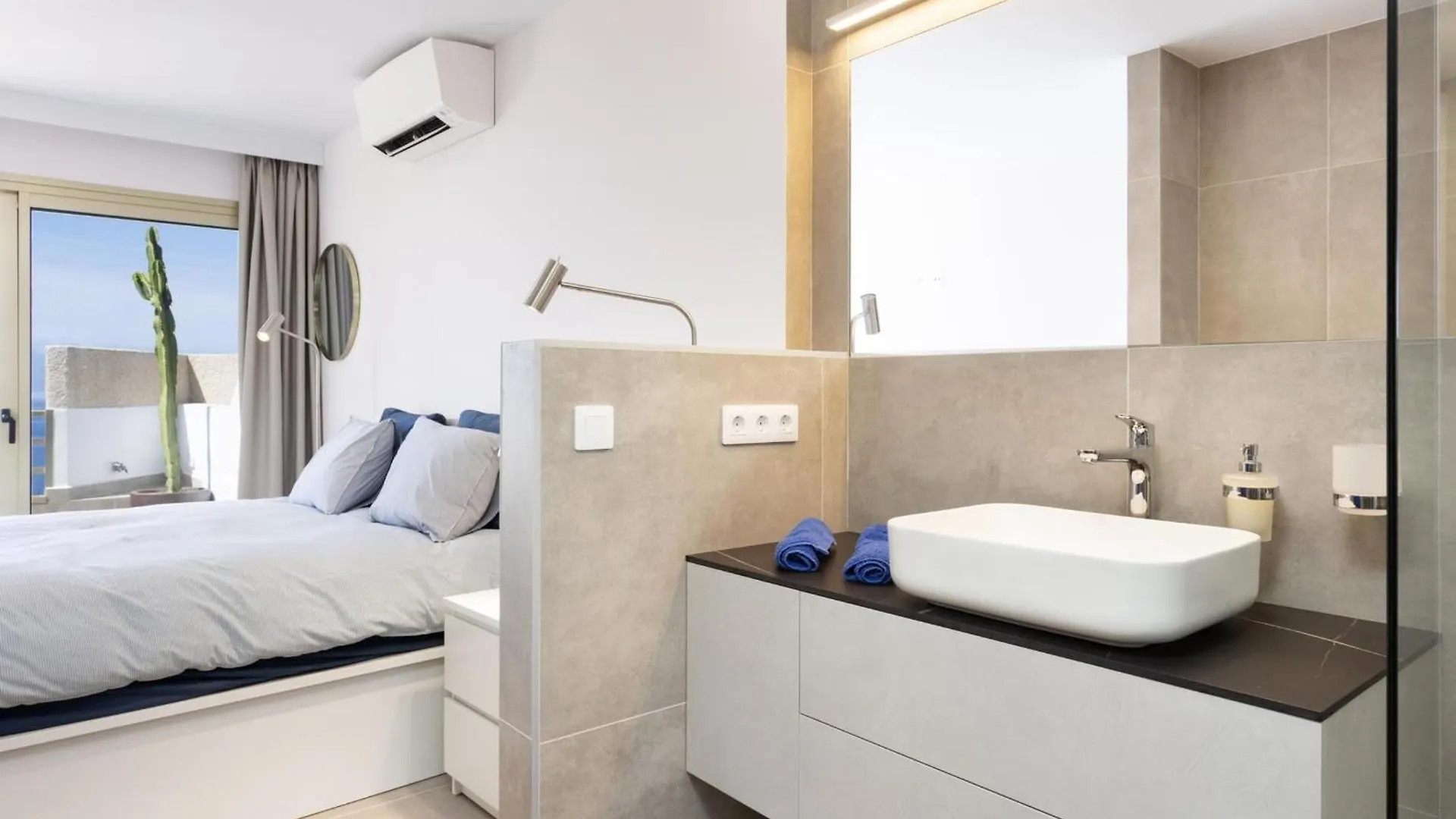 Lujoso Apartamento Frente Al Mar Con Terrazas, Aire Acondicionado Y Wi-Fi En Tenerife - Es-279-8 Santiago Del Teide Apartment