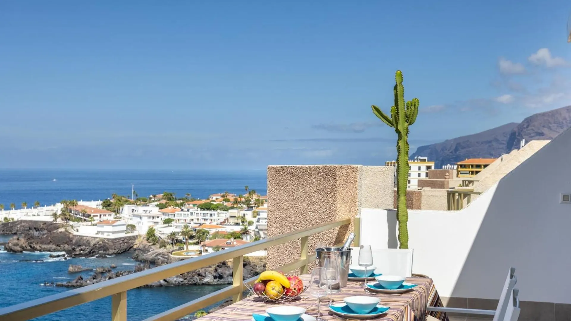 Lujoso Apartamento Frente Al Mar Con Terrazas, Aire Acondicionado Y Wi-Fi En Tenerife - Es-279-8 Santiago del Teide